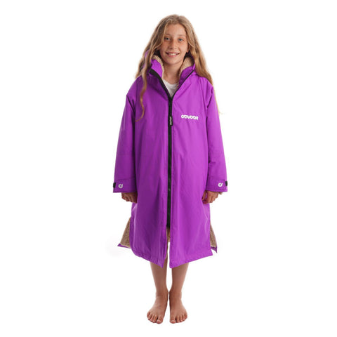 COUCON CHANGING ROBE KIDS LONG SLEEVE - MAGENTA PURPLE