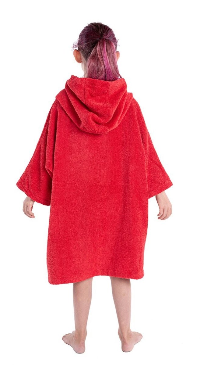 Kids Organic Towel dryrobe® - Red