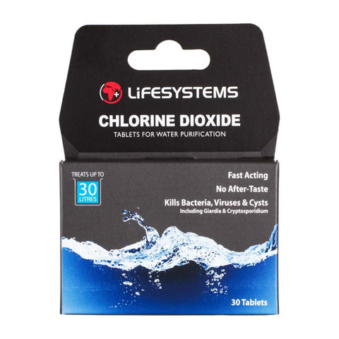LIFESYSTEMS CHLORINE DIOXIDE WATER PURIFICATION TABLETS