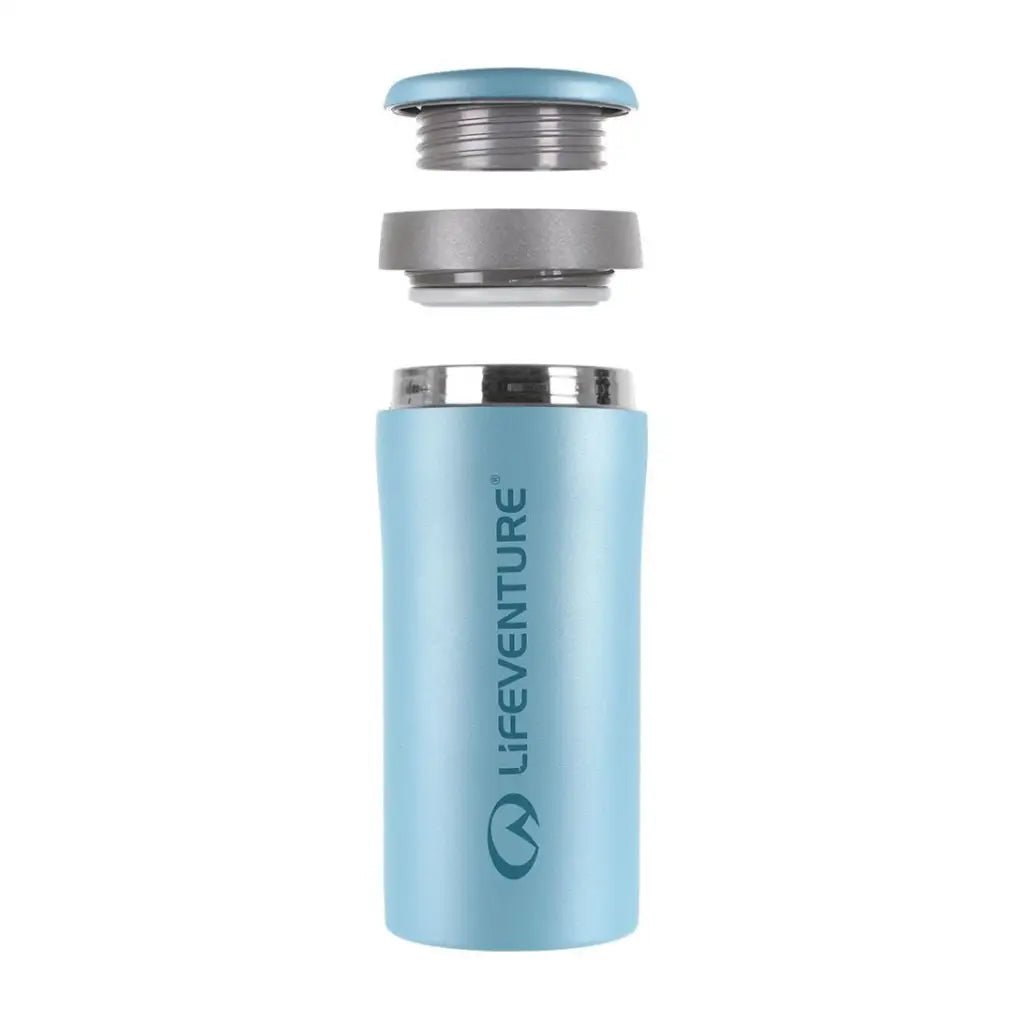 LIFEVENTURE THERMAL MUG MATT ICE BLUE