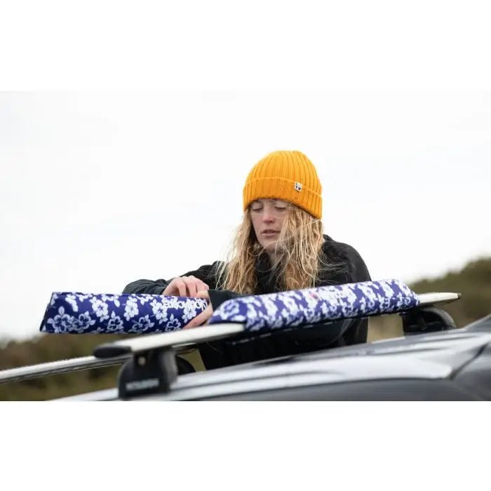 NORTHCORE WIDE AERO ROOF BAR PADS HIBISCUS