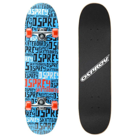 OSPREY 31" COMPLETE DOUBLE KICK SKATEBOARD - REPEAT - Atlantic Kayaks & Leisure