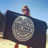 SEX WAX BEACH TOWEL - Atlantic Kayaks & Leisure