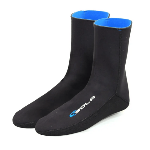 SOLA 4MM FLEECE LINED SOCK - Atlantic Kayaks & Leisure