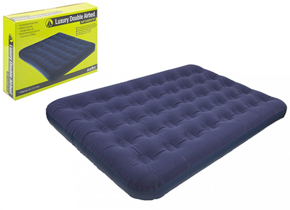 SUMMIT DOUBLE FLOCKED AIRBED